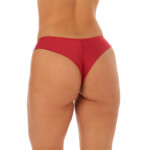 Calcinha fio duplo com renda