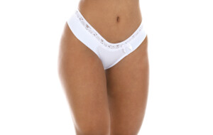 Calcinha sexy com pala lateral