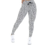 Calça legging animal print branco