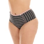 Tangão listrado Plus size