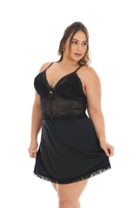 Camisola em microfibra plus size Juleila Costas