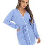 Robe feminino em suede