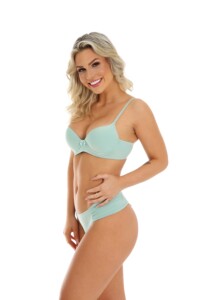 Conjunto conforto em microfibra com pala embutida teos