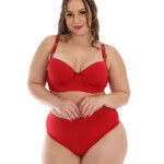 Conjunto de lingerie reforçado Plus Size