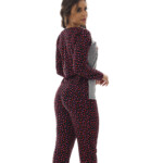 Pijama Longo Feminino em suede