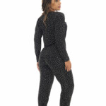 Pijama Longo Feminino em suede