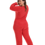 Pijama Longo Feminino Plus Size