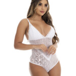 Body em Tule com Renda