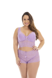 Conjunto Calesson de Renda Plus Size