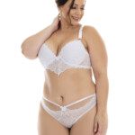 Conjunto Plus Size Sexy de Renda com strappy