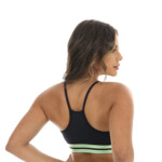 Top com bojo com listras verde