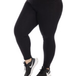 Calça Legging de Algodão Plus Size