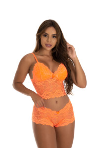 Conjunto de Lingerie Neon