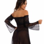 Camisola em Renda com Bojo e Calcinha