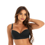 Soutien reforçado de bojo preto