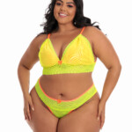 Lingerie Plus Size Neon