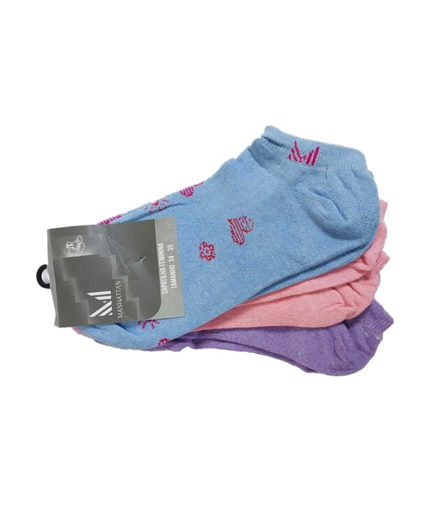 meia feminina cano curto