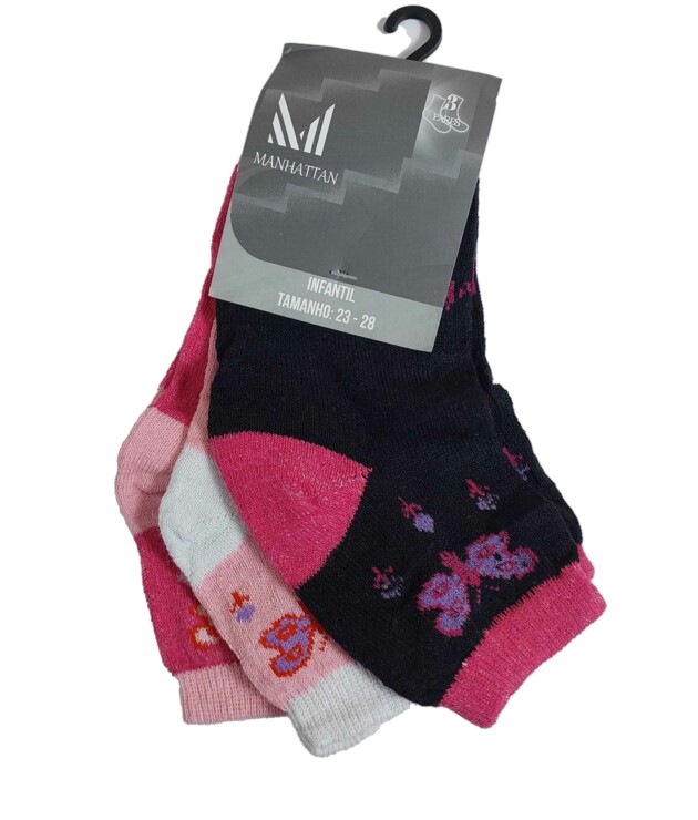 meia infantil feminina