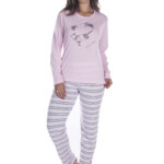 Pijama Suede Listrado