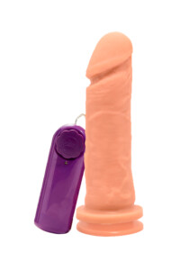 Prótese Fogo da Paixão 15,5x4,5 C/Vibro Externo