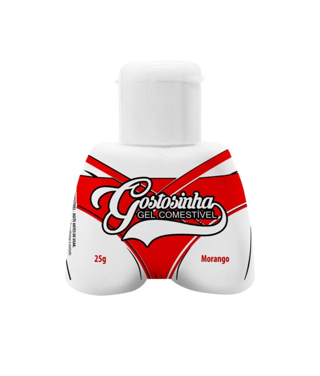 Gel Comestível Gostosinha 25G - Morango