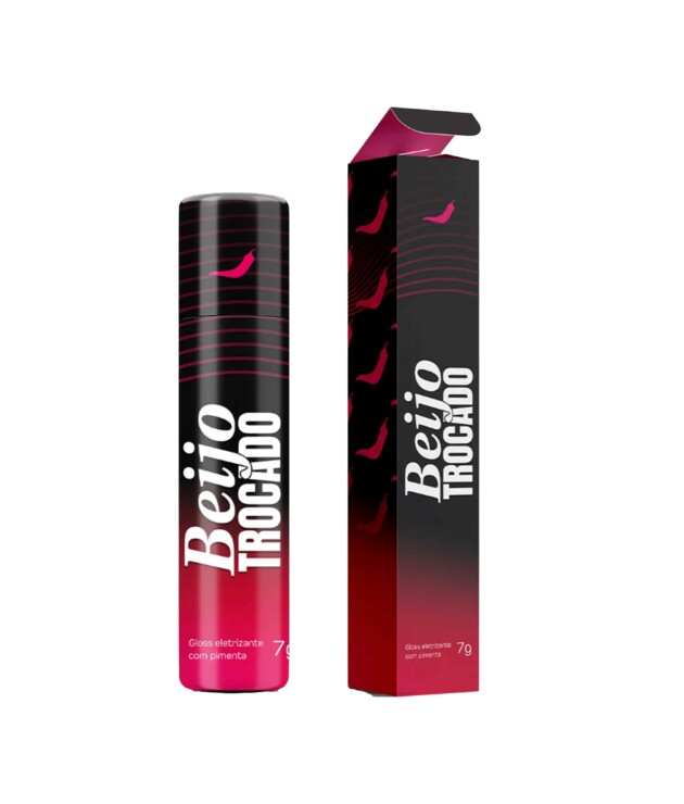 Gloss Eletrizante com Pimenta - Beijo Trocado