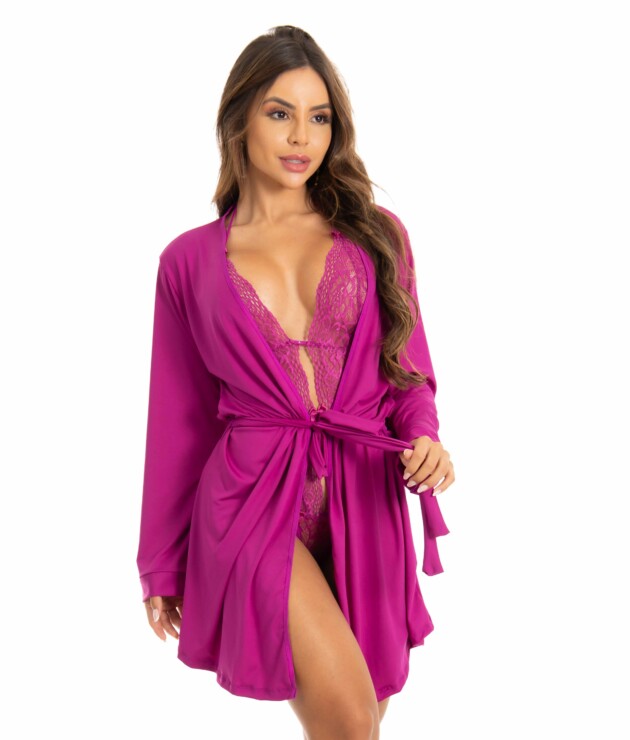 Robe de Microfibra Feminino