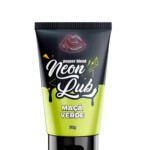 Gel Lubrificante Íntimo Comestível Neon 30ML - Maçã Verde