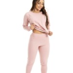 Pijama Liso de Algodão