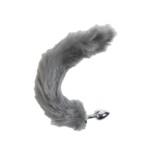 Plug Anal de Alumínio com Rabinho - Pequeno