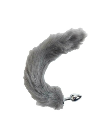 Plug Anal de Alumínio com Rabinho - Pequeno