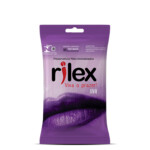 Preservativo Rilex Sachê com 3 Unidades – Uva