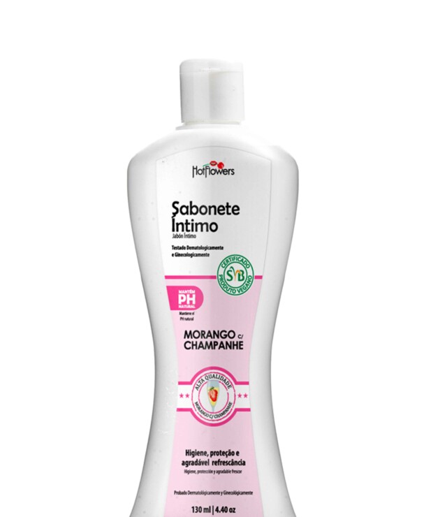Sabonete Íntimo 130ML - Morango com Champanhe