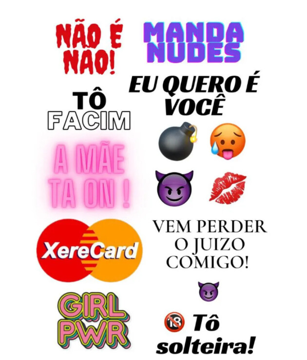 Tatuagem Temporária Sexy - XereCard