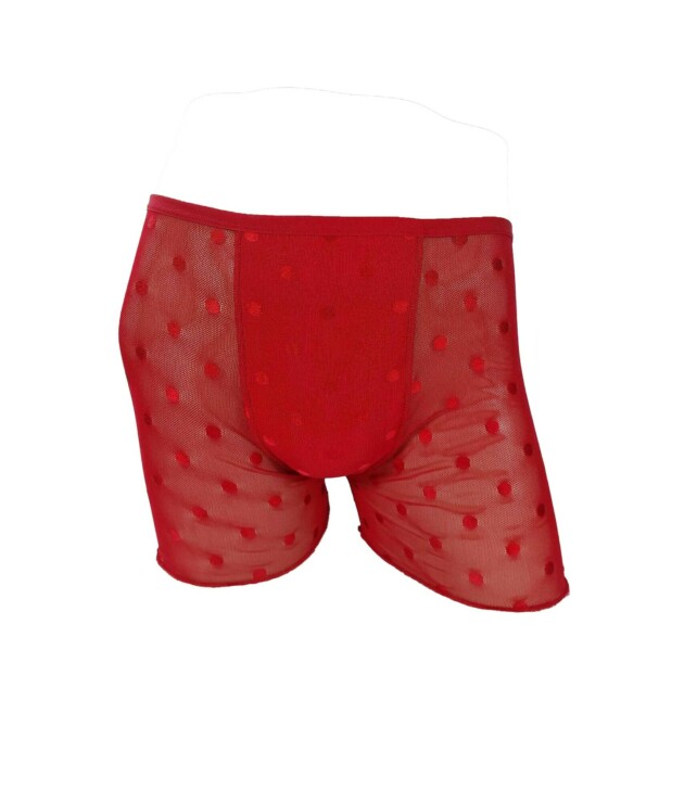 Cueca Boxer em Tule