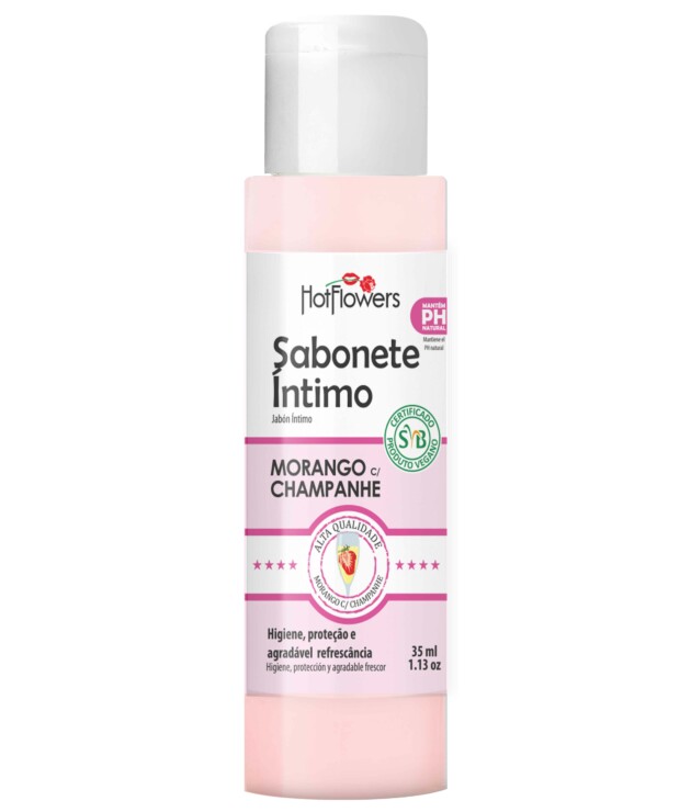 Sabonete Íntimo 35ML – Morango com Champanhe
