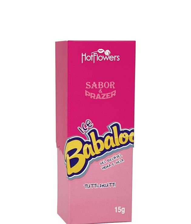 Gel Beijável Babaloo 15G - Ice Tutti Frutti