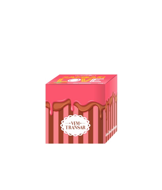 Vela Aromática para Massagem 20g - Sambari Love